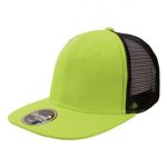 Apple green Καπέλο τζόκεϋ με φλατ γείσο