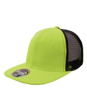 Apple green Καπέλο τζόκεϋ με φλατ γείσο