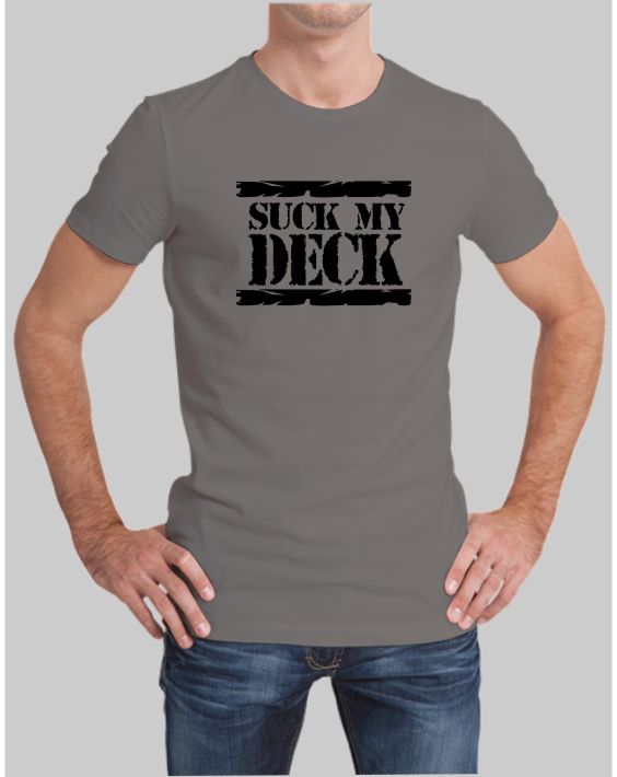 SUCK MY DECK - DJ T-shirt