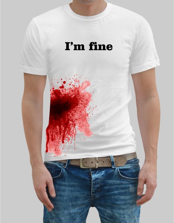 Im Fine t-shirt | Teeketi t-shirt store | Funny T-shirts
