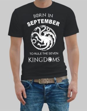 Born in September T-shirt