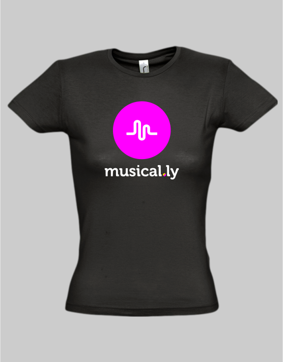 musical.ly W t-shirt