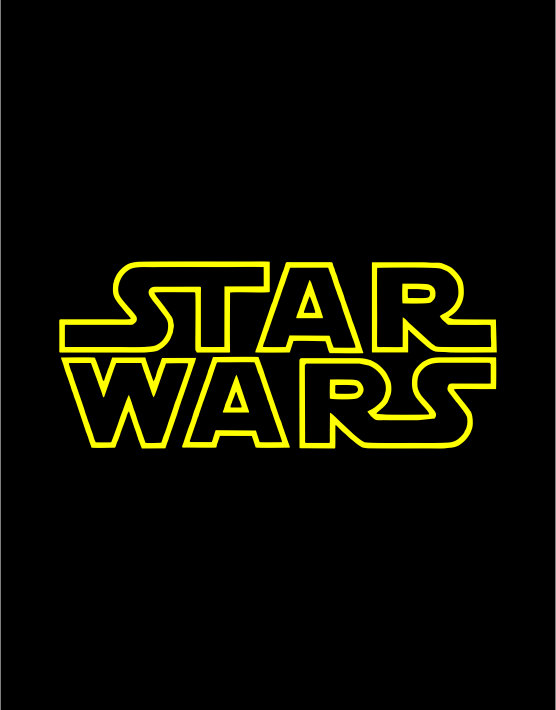 Star Wars logo Sweatshirt | Star t-shirt logo Teeketi store Wars 