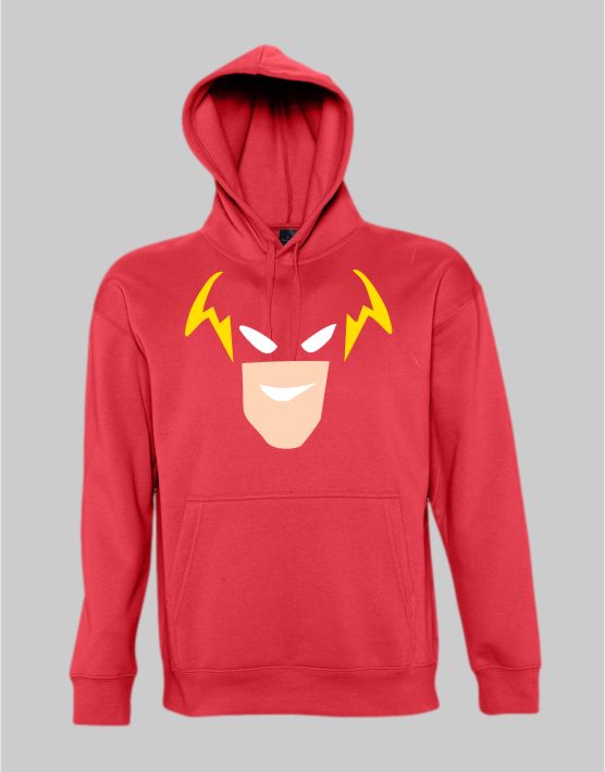 The flash face hoodie