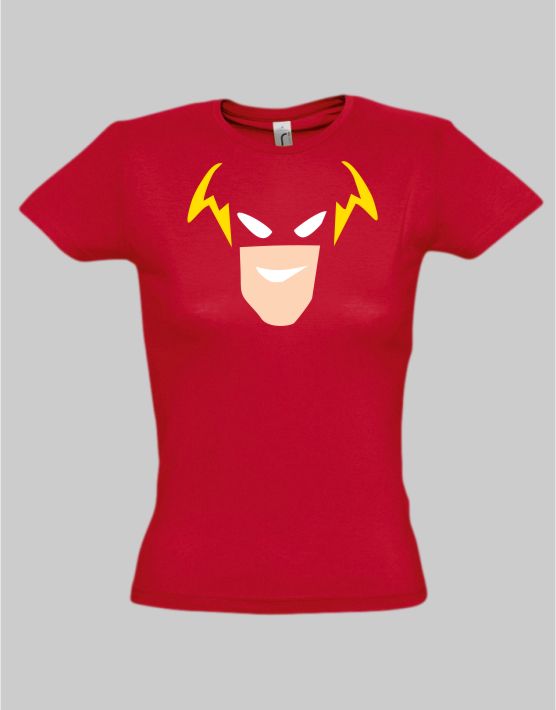 The Flash face W t-shirt