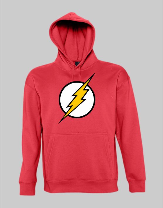 The Flash-Logo & symbole t-shirt sweatshirt pull Hooded Capuche Hoody 