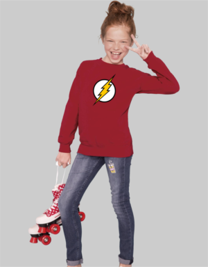 The Flash Logo kids sweatshirt