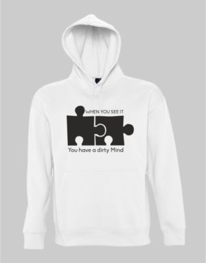 Dirty mind hoodie