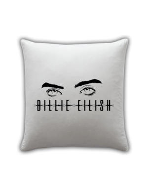 BILLIE EILISH pillow white