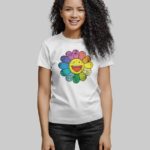 J balvin Flower w t-shirt
