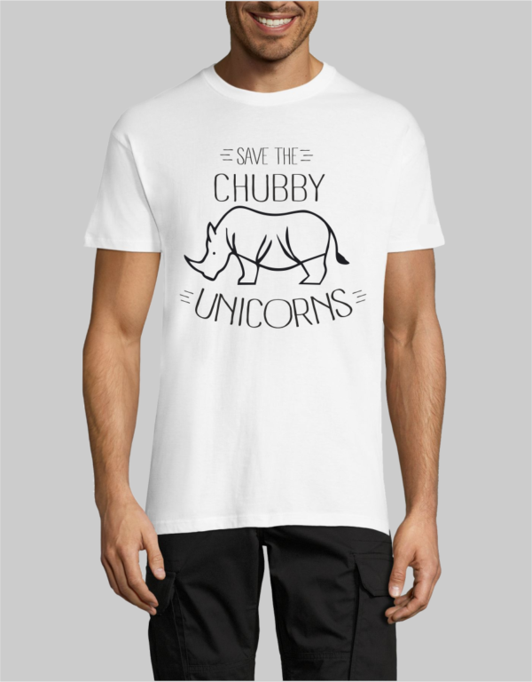 Save the chubby Unicorn t-shirt