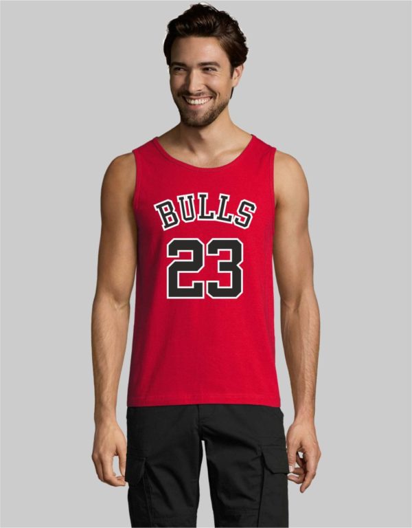 Bulls Jordan αμάνικο (Replica)