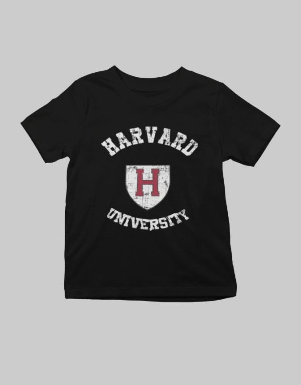 harvard kids tshirt black