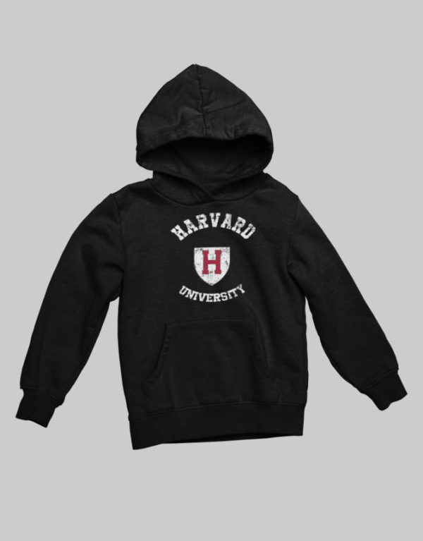 harvard kids hoodie black