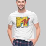 MTV man t-shirt white