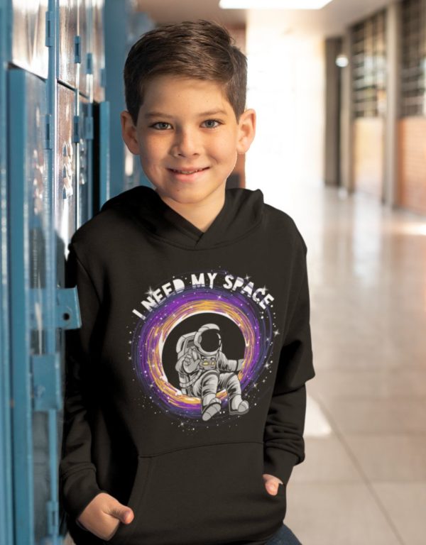 teeketi astronaut kids hoodie