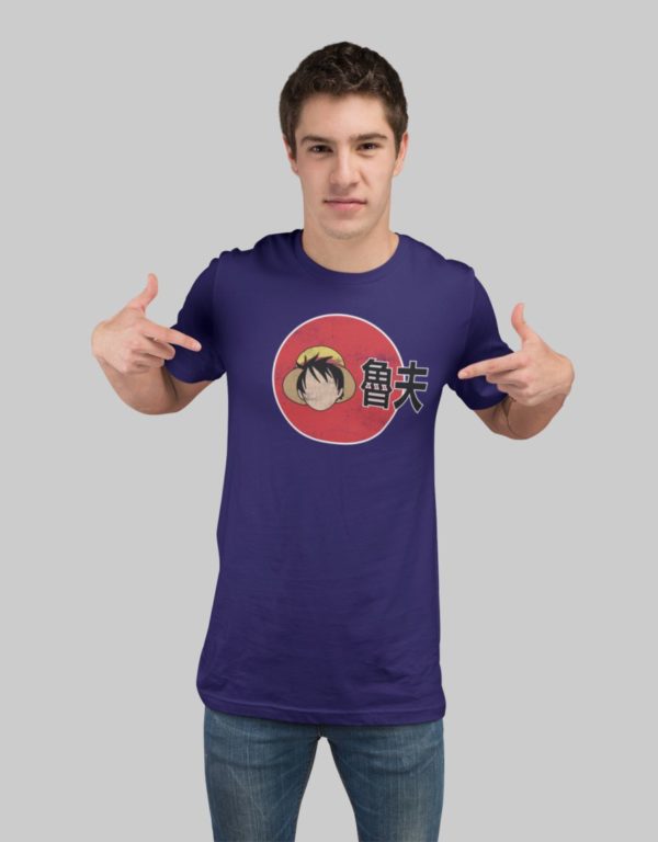 teeketi one piece men t-shirt purple