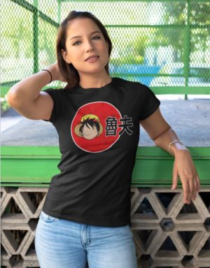 teeketi one piece woman t-shirt realistic