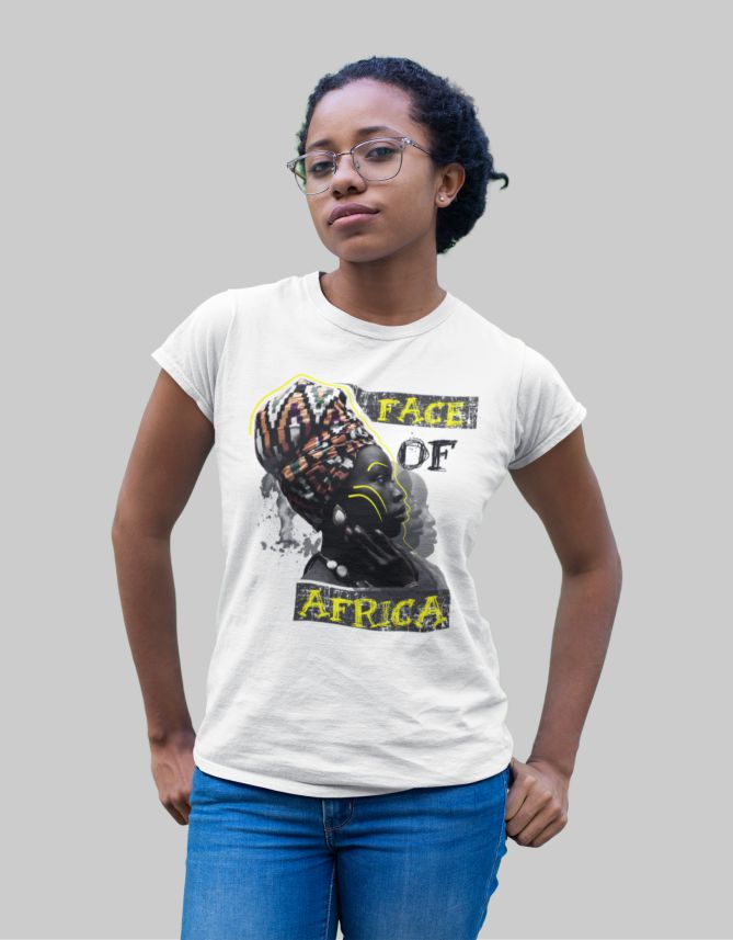 Face of Africa W T-Shirt