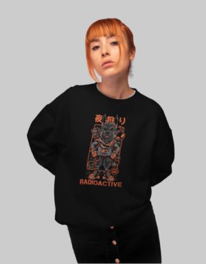 Radioactive Mutant Wolf W Sweatshirt