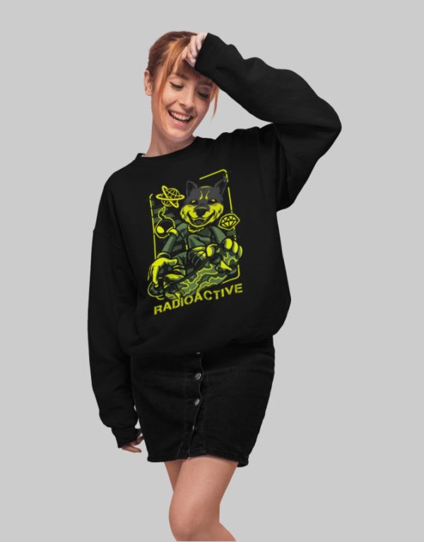 Radioactive Mutant Shiba Inu W Sweatshirt