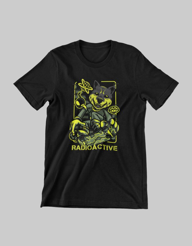 Radioactive Mutant Shiba Inu Kids T-shirt