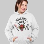 Stranger Things Hellfire Club w hoodie