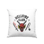 Stranger Things Hellfire Club pillow