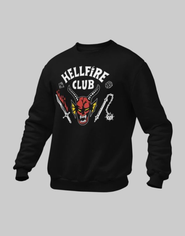 Stranger Things Hellfire Club kids sweatshirt