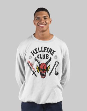 Stranger Things Hellfire Club sweatshirt