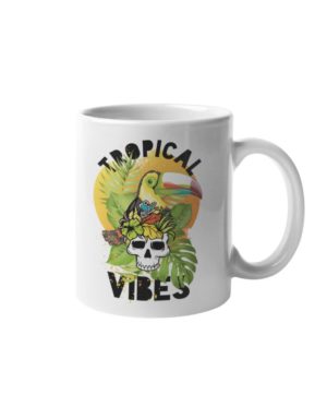 Tropical vibes mug