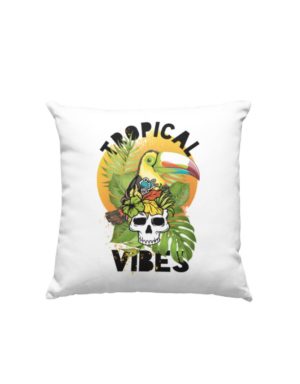 Tropical vibes pillow
