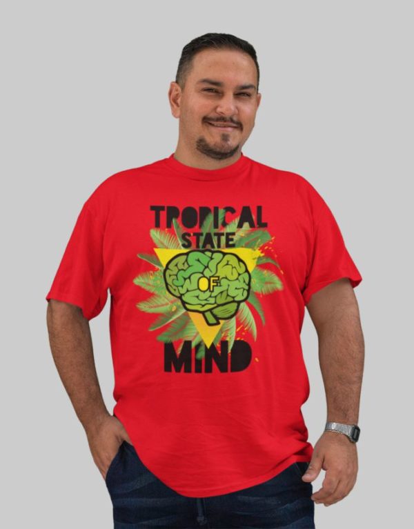 Tropical state of mind t-shirt plus size