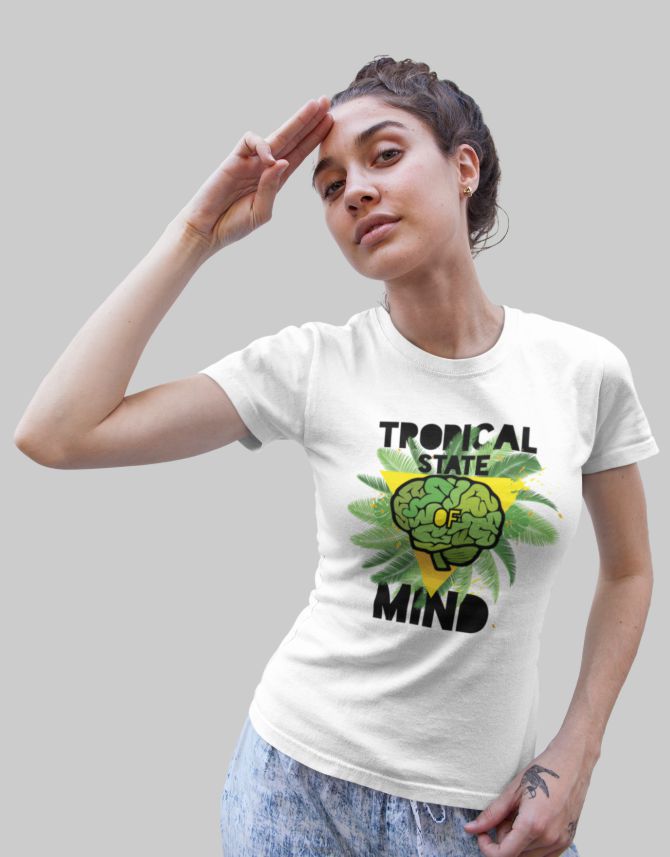 Tropical state of mind w t-shirt