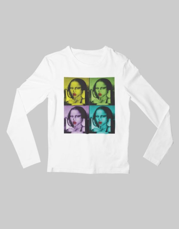 Mona Lisa Παιδικό longsleeve T-shirt