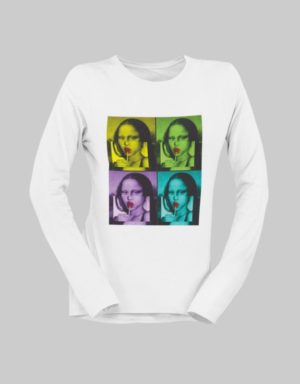 Mona Lisa μακρυμάνικο w t-shirt