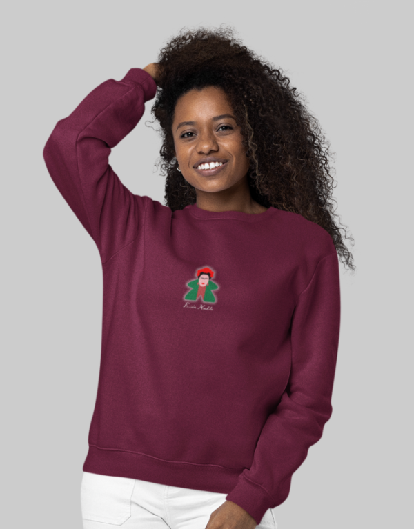Frida Kahlo Meeple W sweatshirt