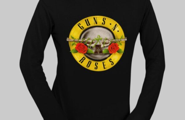 Guns N' Roses Logo longsleeve w T-shirt