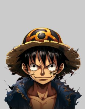 One-Piece- Angry-Luffy-Φούτερ-με-κουκούλα