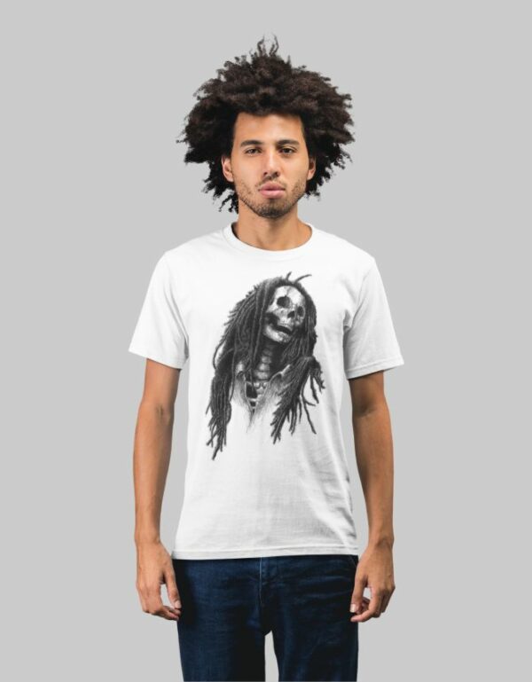 Skull Bob Marley T-shirt